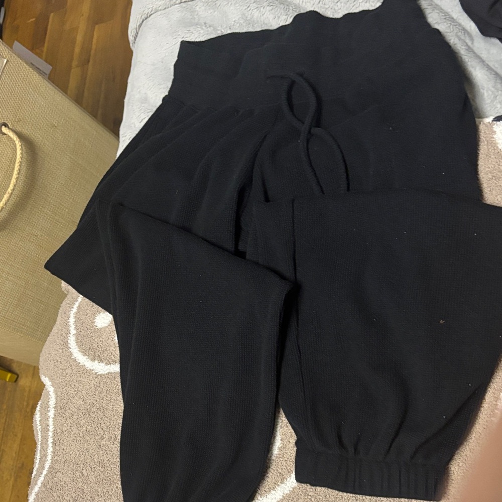 Gilly Hicks Black Track Pants